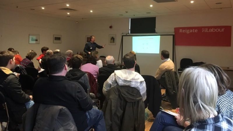 Training Day at Reigate CLP